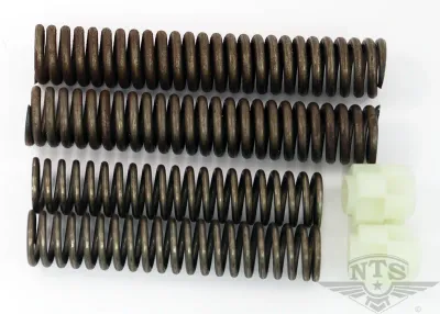 Framgaffelfjädersats Kreidler, till nyare modeller med gummibälg.