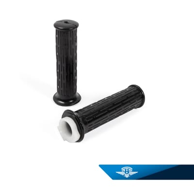 Gasrullesats Suzuki K50. Gasrulle & handtagsgummi till kopplingssidan.