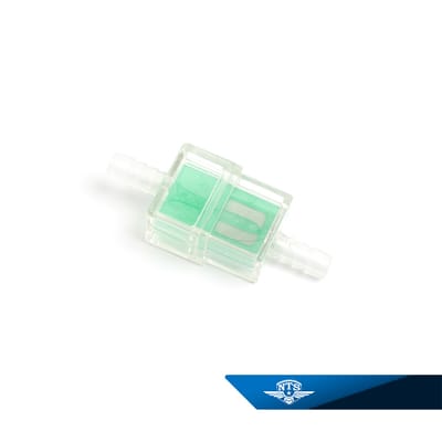 Bensinfilter fyrkantig, grön.