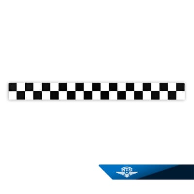 Pepita dekal till kedjeskydd, Crescent Raket. Säljs styckvis.