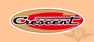 Tankdekal, Crescent 1963-65. Säljs styckvis.