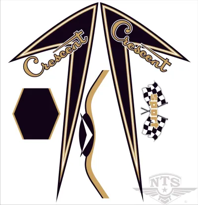 Dekalsats Crescent Raket Sport.