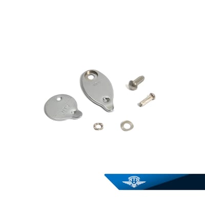 Monteringssats till styrlås, passar 8mm och 10mm lås.
