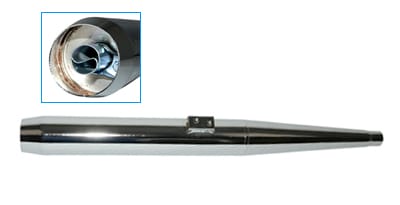 Ljuddämpare Jamarcol Open Flow, 28mm. Kreidler, ILO, Husqvarna, m.fl.