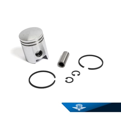 Kolv Sachs 38mm, till 5,5hk cylinder. 12mm kolvbult.