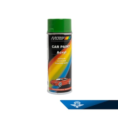 Färg, mellangrön nr 31. Monark & Crescent Transportmoped, 1189 & 1199. 400ml.