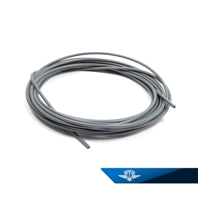 Wirehölje grå 5mm, 10 meter.