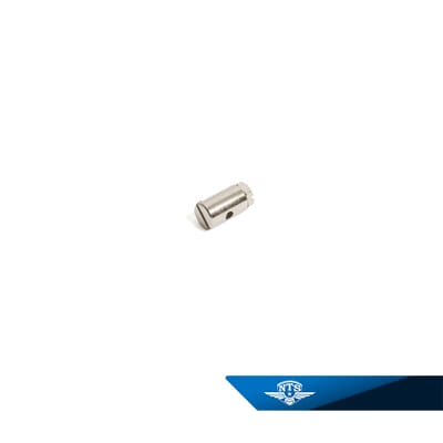 Skruvnippel, diameter 10mm, längd 16mm.