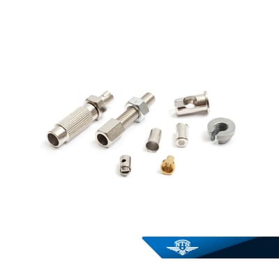 Sträckare/nippelsats till gashandtag med handtagshus 250.