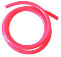 Bensinslang 5x8mm. Neonrosa, 1 meter.