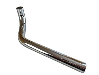 Avgasrör Sachs 505, 28mm. Vänster sida.