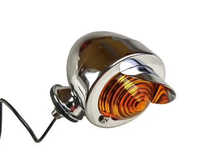 Stylinglyse, blinkers med keps.