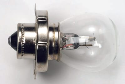 Glödlampa (P26S) 6V, 25W.