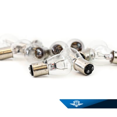 10-pack glödlampa (BAY15D) 12 volt, 21/5 watt.