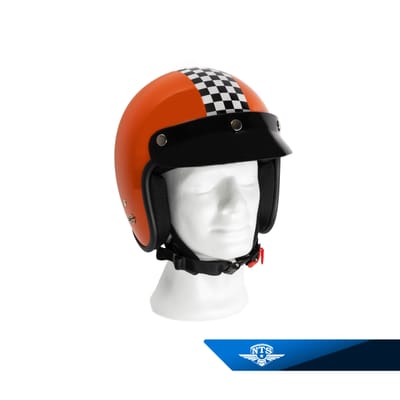 Jethjälm orange. XXL.