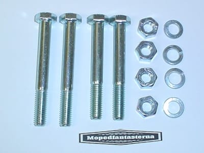 Bultsats till motor & fotstödsbrygga MCB, med Sachsmotor.