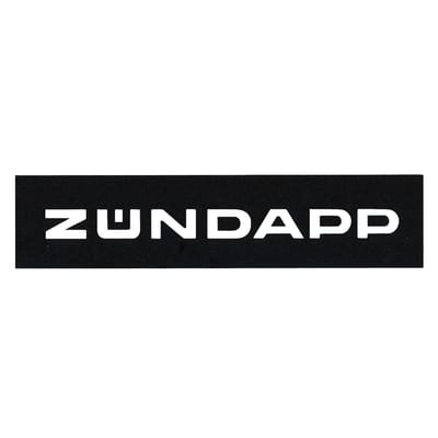 Schablon Zündapp för att måla text på sadel 517/529