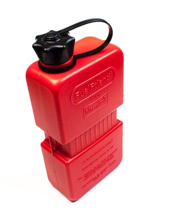 Minibensindunk/oljedunk, 1,5 liter.