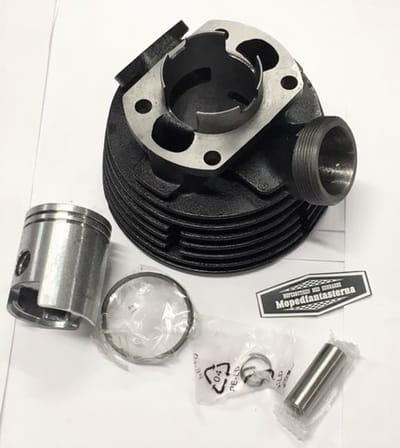 Portad Sachs 60cc cylinder. Med 41mm kolv, fartvindskyld. Ø=119mm.